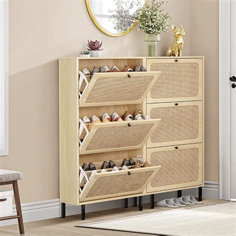 wayfair shoe racks|pictures of wooden shoe racks.